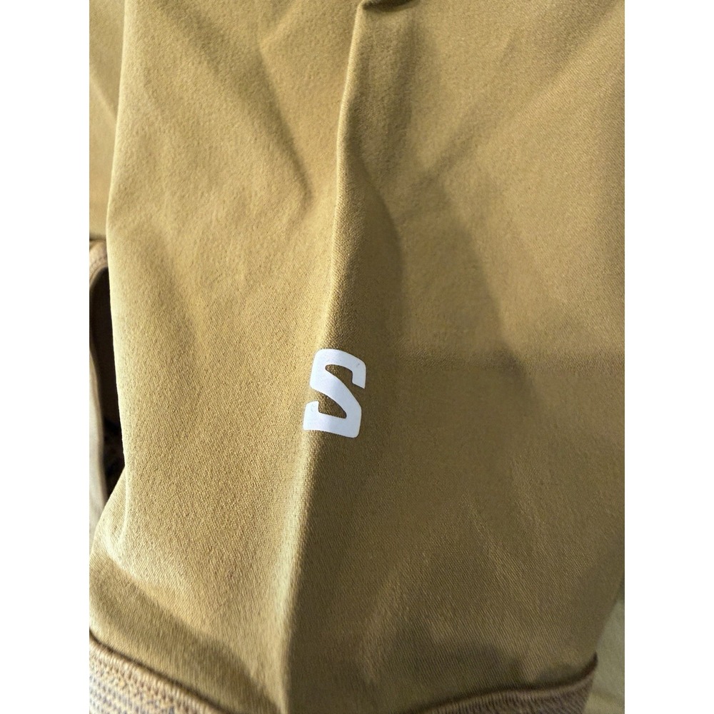 Salomon Sense Aero Hybrid HZ Hoodie Brilliant Olive LC2639300 Mens Large NWT - Picture 8 of 14